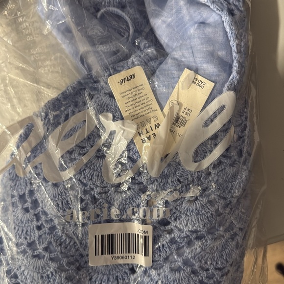 [Aerie] NWT Crochet Maxi Dress - Picture 6 of 7